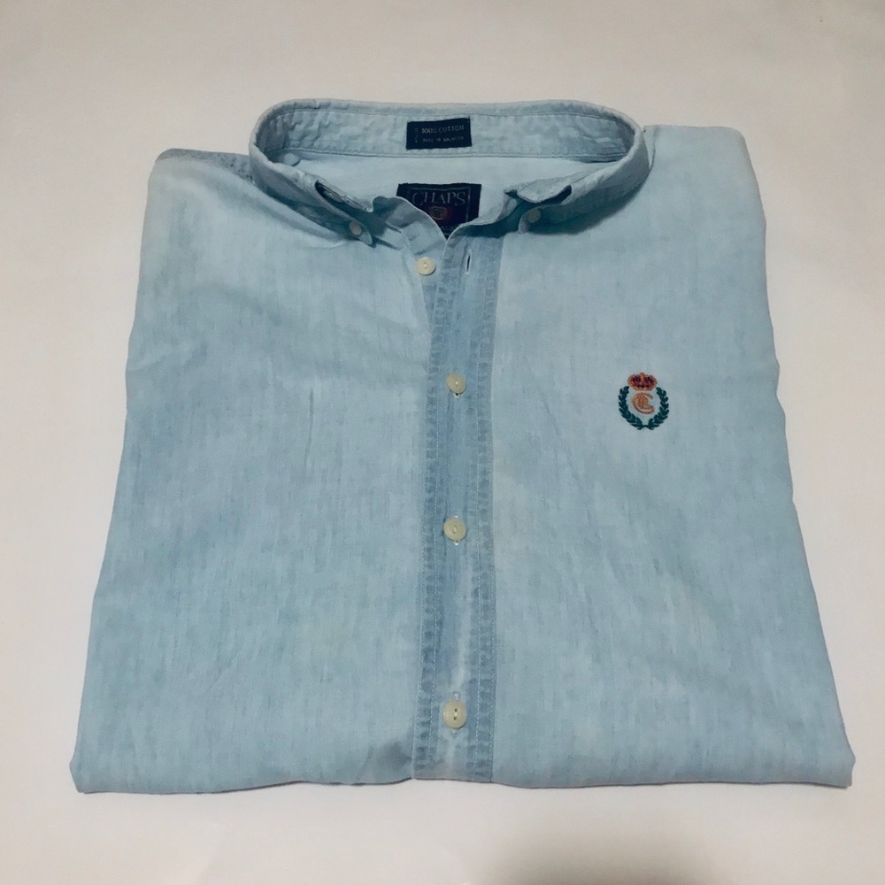 Vintage Chaps Ralph Lauren short sleeve button up
